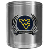 W. Virginia Mountaineers Steel Can Cooler