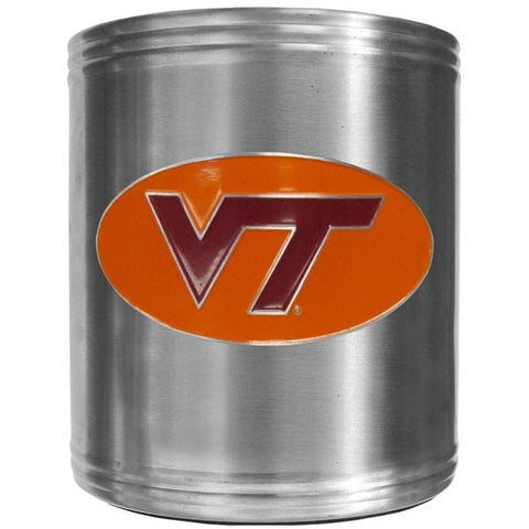 Virginia Tech Hokies Steel Can Cooler