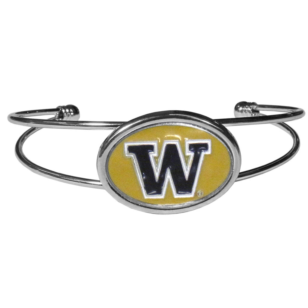 Washington Huskies Cuff Bracelet