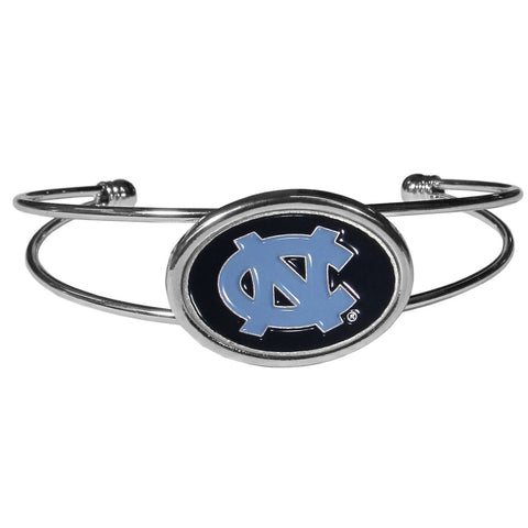 North Carolina Tar Heels   Cuff Bracelet 