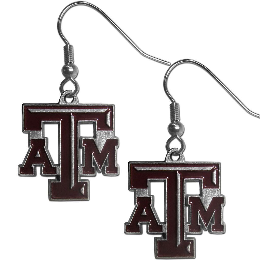 Texas A&M Aggies   Dangle Earrings 