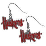 Nebraska Cornhuskers Dangle Earrings