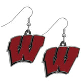 Wisconsin Badgers Dangle Earrings