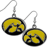 Iowa Hawkeyes Dangle Earrings