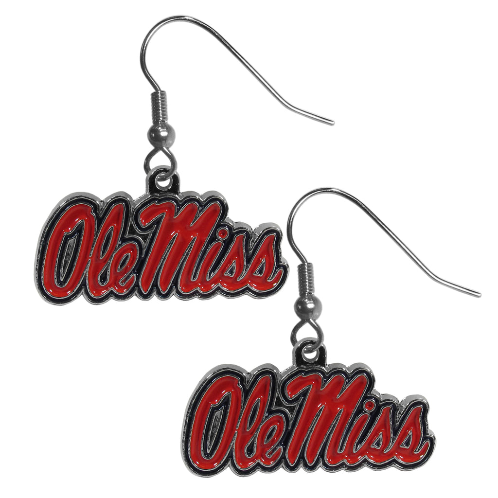 Mississippi Rebels Dangle Earrings