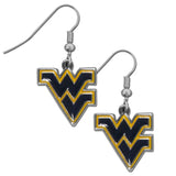 W. Virginia Mountaineers Dangle Earrings