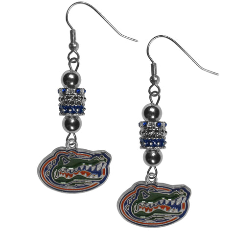 Florida Gators Euro Bead Earrings