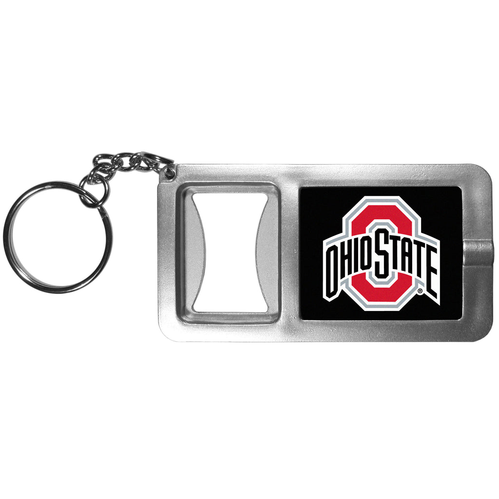 Ohio State Buckeyes   Flashlight Key Chain with Bottle Opener 