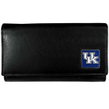 Kentucky Wildcats Leather Trifold Wallet