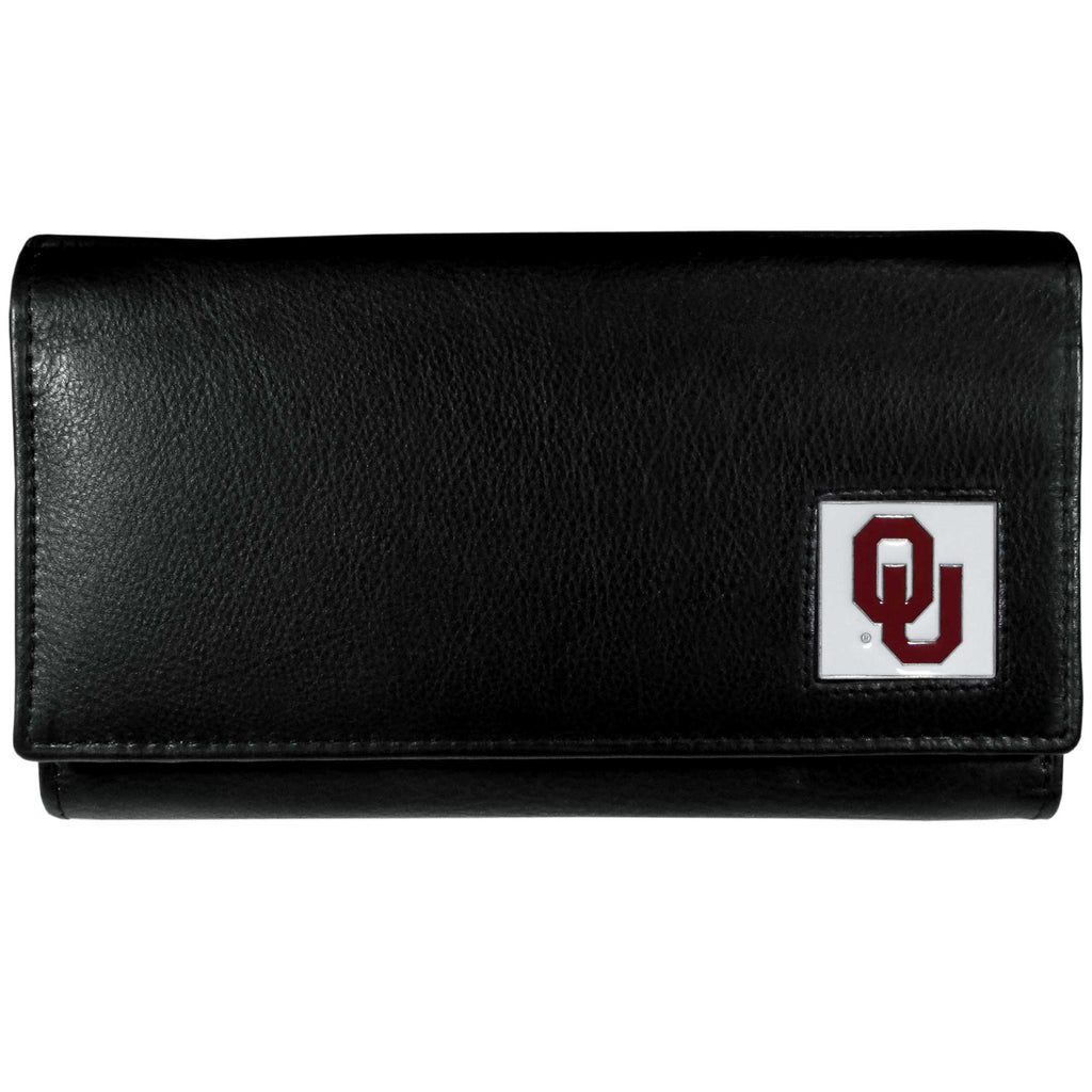 Oklahoma Sooners   Leather Women's Wallet 