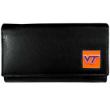 Virginia Tech Hokies Leather Trifold Wallet
