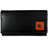 Oregon St. Beavers Leather Trifold Wallet