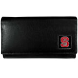 N. Carolina St. Wolfpack Leather Trifold Wallet