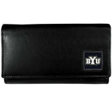 Purdue Boilermakers Leather Trifold Wallet