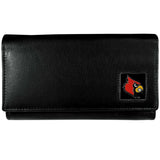 Louisville Cardinals Leather Trifold Wallet