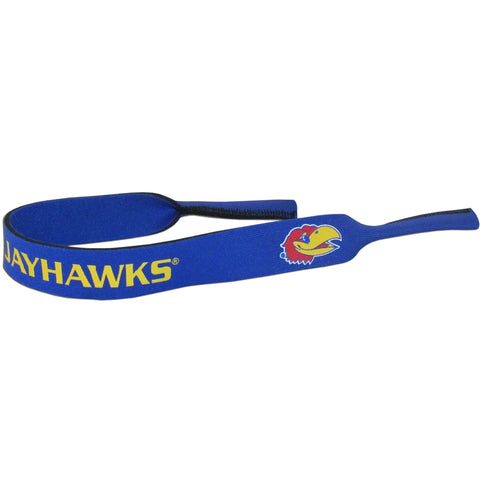Kansas Jayhawks Neoprene Sunglass Strap