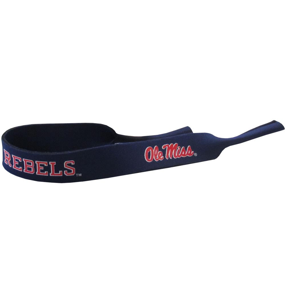 Ole Miss Rebels   Neoprene Sunglass Strap 