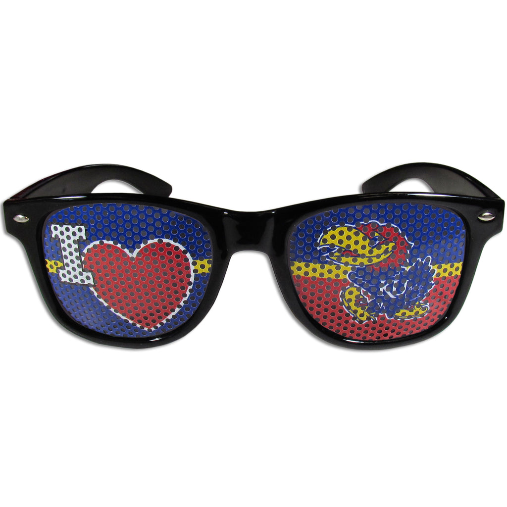 Kansas Jayhawks   I Heart Game Day Shades 