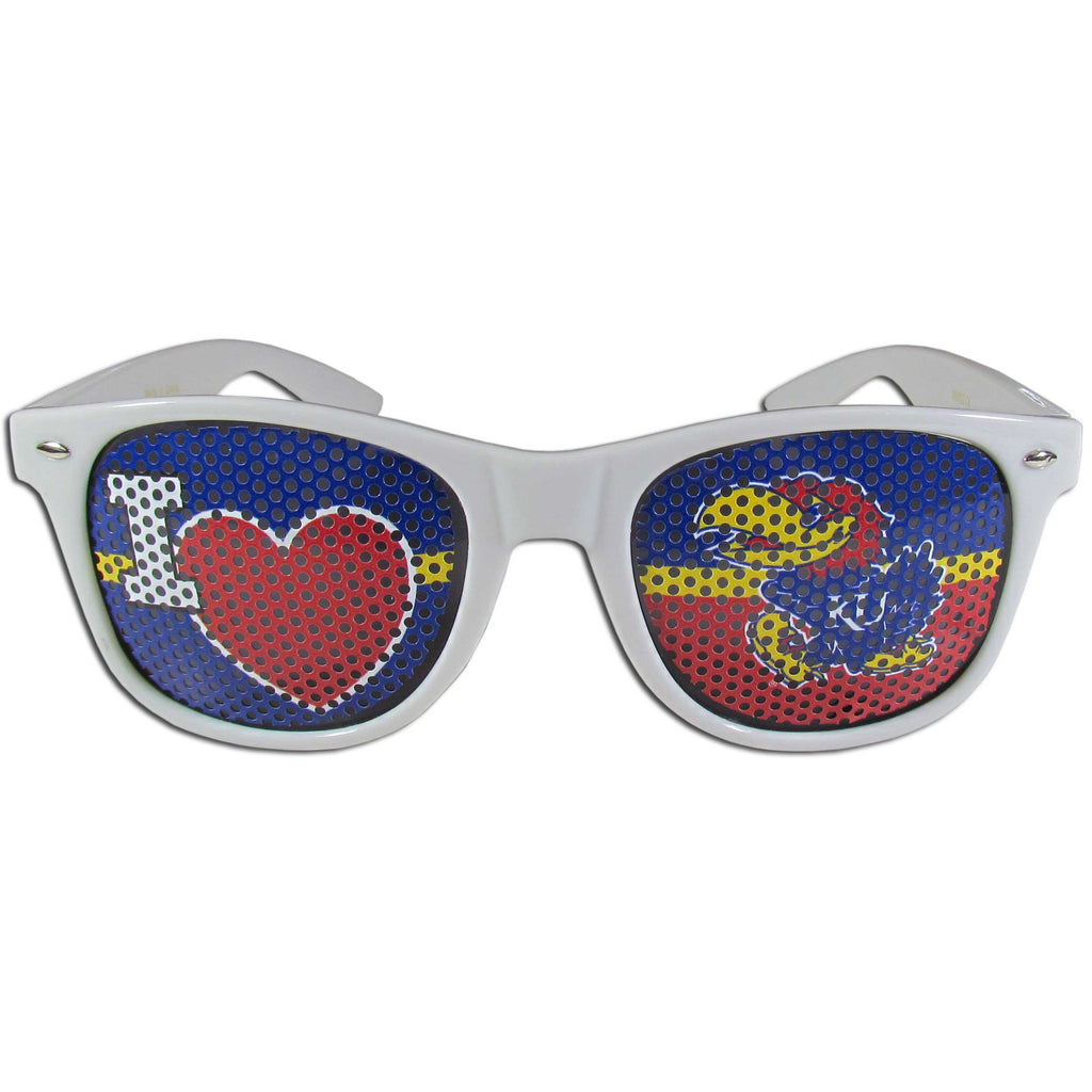 Kansas Jayhawks   I Heart Game Day Shades 
