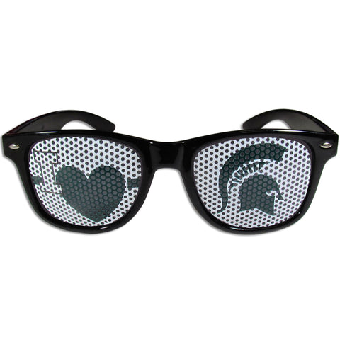 Michigan St. Spartans I Heart Game Day Shades