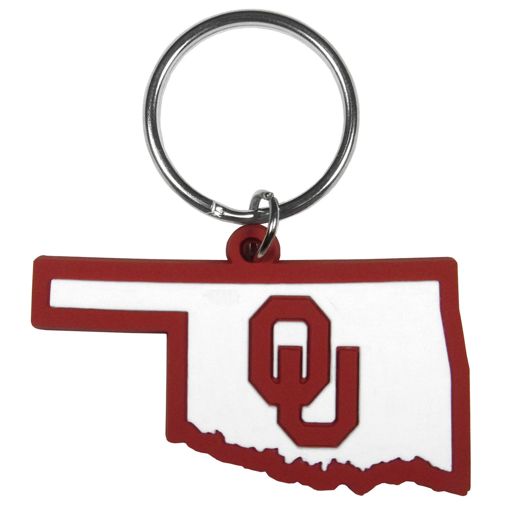 Oklahoma Sooners Home State Flexi Key Chain