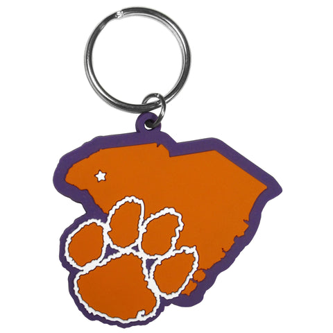 Clemson Tigers Home State Flexi Key Chain