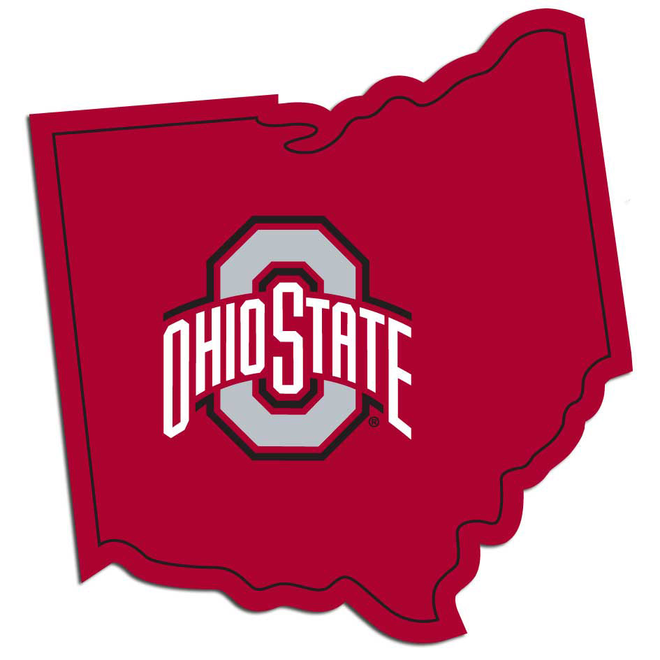 Ohio State Buckeyes   Home State Decal 