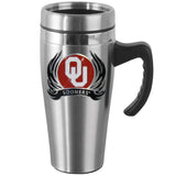 Oklahoma Sooners Steel Travel Mug