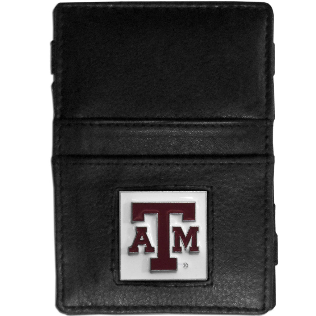 Texas A & M Aggies Leather Jacob's Ladder Wallet