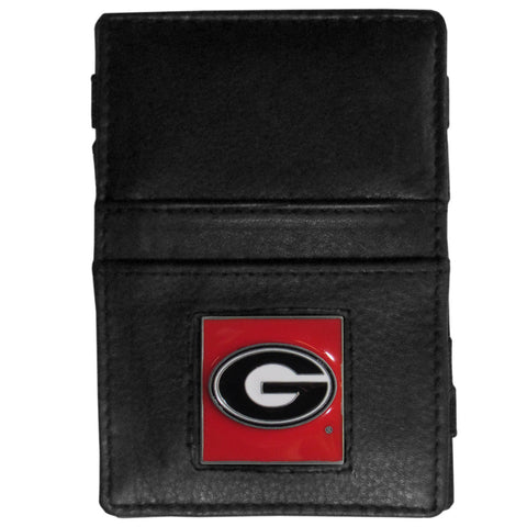 Georgia Bulldogs Leather Jacob's Ladder Wallet