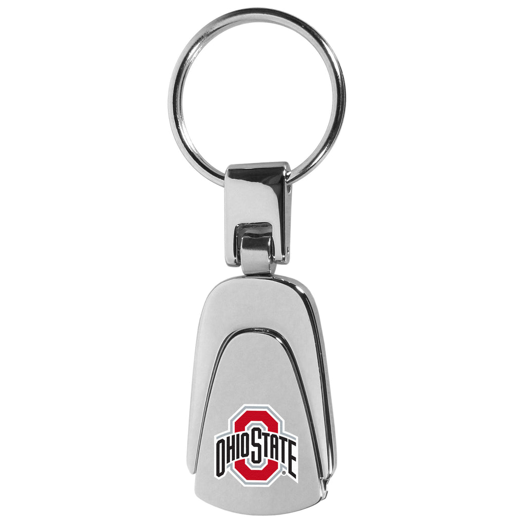 Ohio St. Buckeyes Steel Teardrop Key Chain