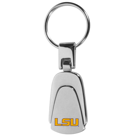 LSU Tigers Steel Teardrop Key Chain