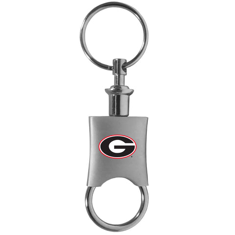 Georgia Bulldogs Valet Key Chain