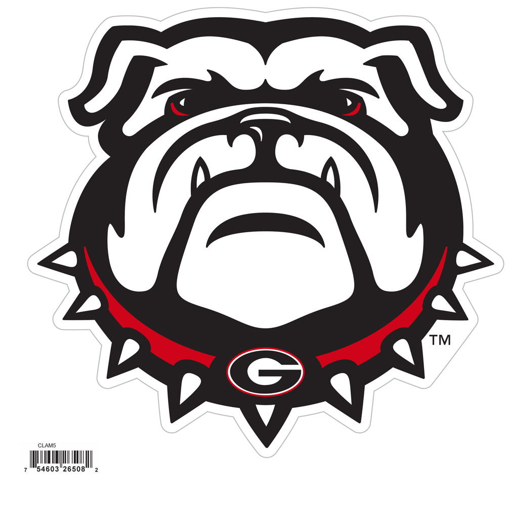 Georgia Bulldogs 8 inch Logo Magnets