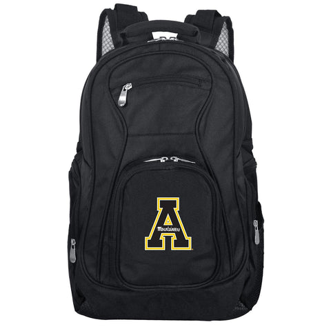 Appalachian State Mountaineers Backpack Laptop-BLACK