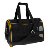 Appalachian State Mountaineers Pet Carrier Premium 16in bag-YELLOW