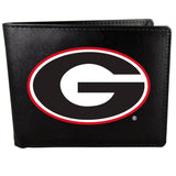 Georgia Bulldogs Leather Bifold Wallet