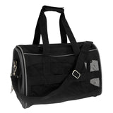 UNC Tar Heels Pet Carrier Premium 16in bag-GRAY