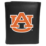 Auburn Tigers Leather Trifold Wallet