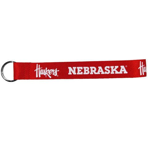 Nebraska Cornhuskers Lanyard Key Chain