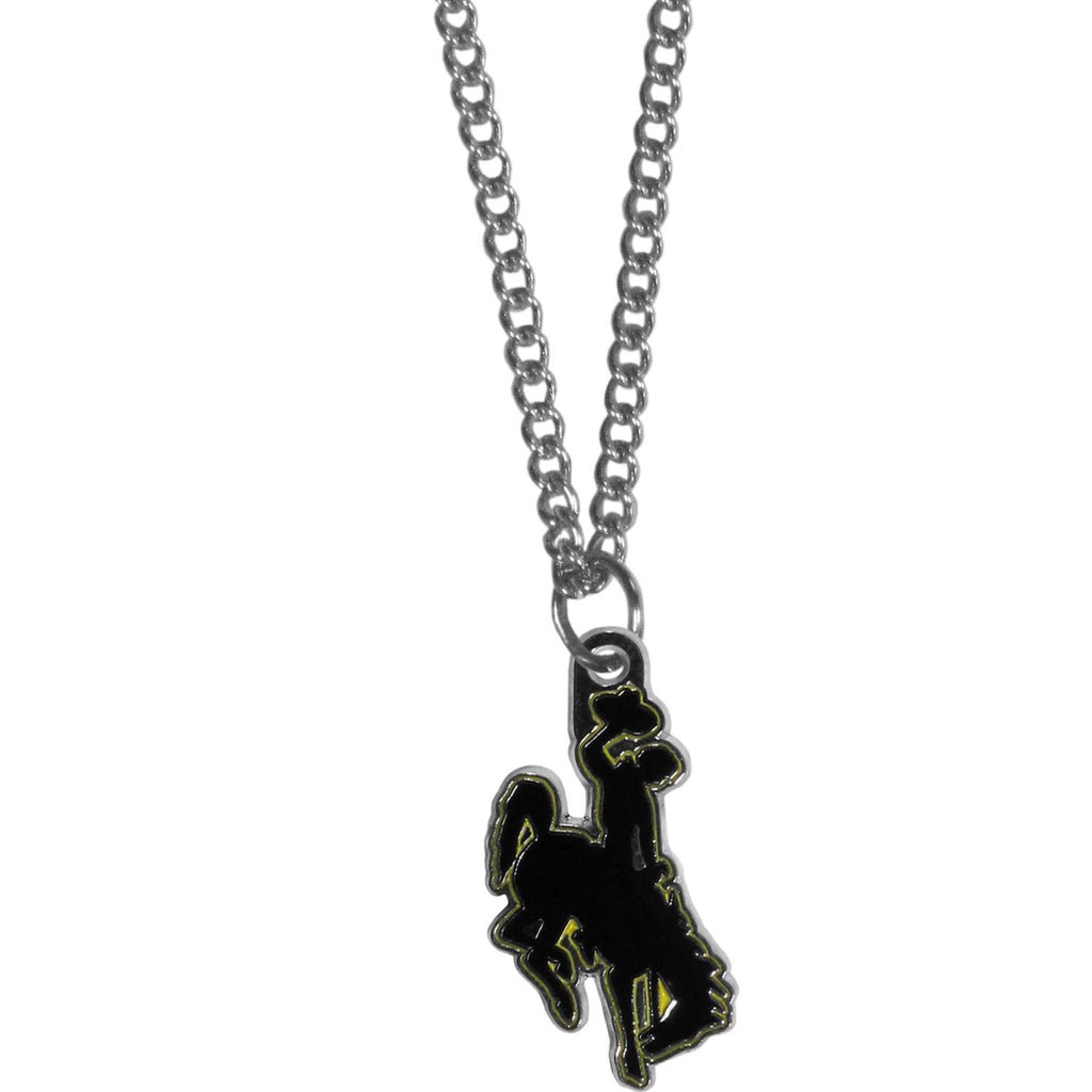 Wyoming Cowboy Chain Necklace - with Small Charm
