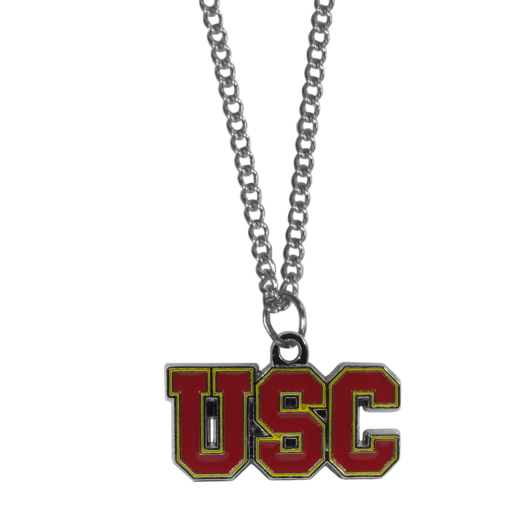 S. Carolina Gamecocks Chain Necklace - with Small Charm