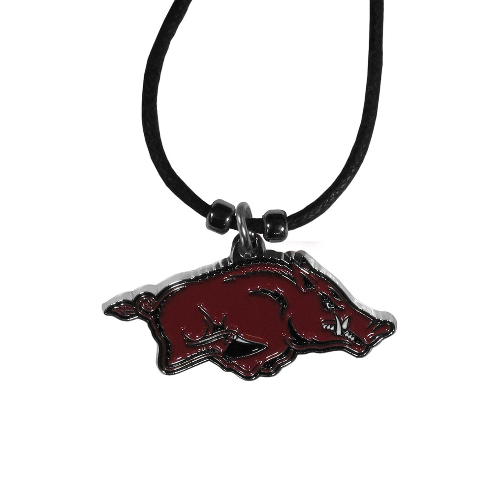 Arkansas Razorbacks Cord Necklace