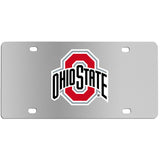 Ohio St. Buckeyes Steel License Plate