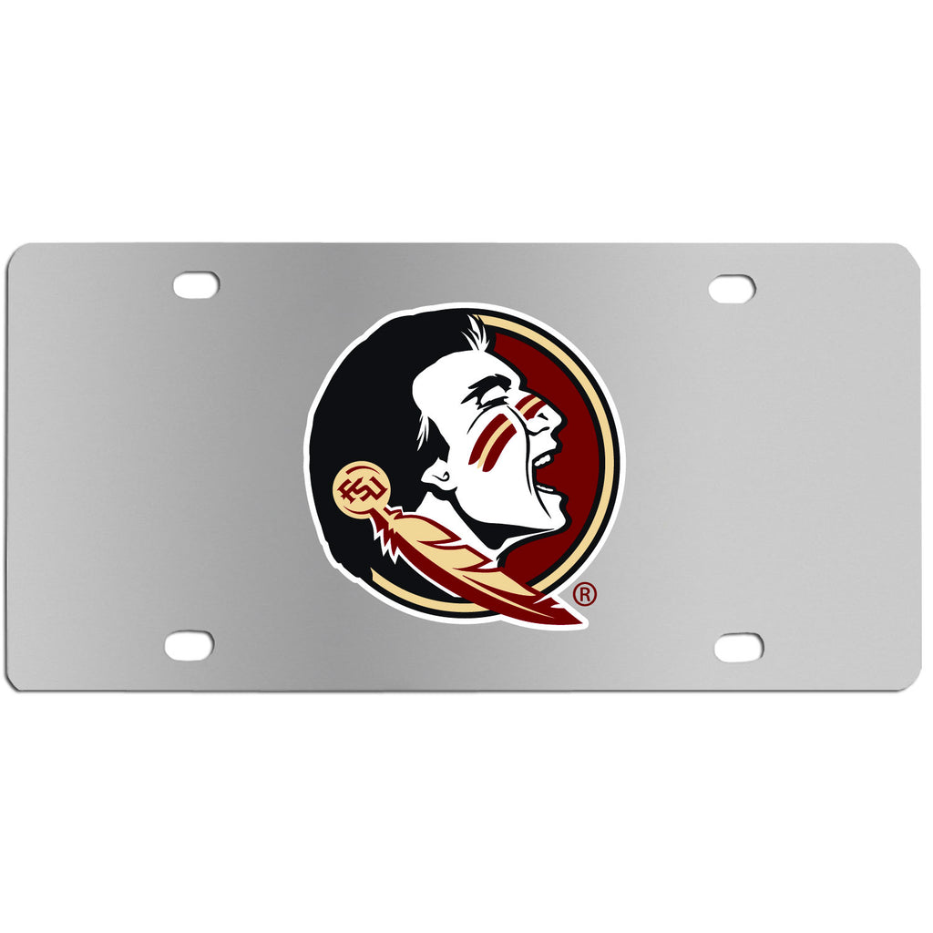 Florida St. Seminoles Steel License Plate