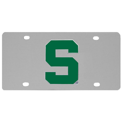 Michigan St. Spartans Steel License Plate