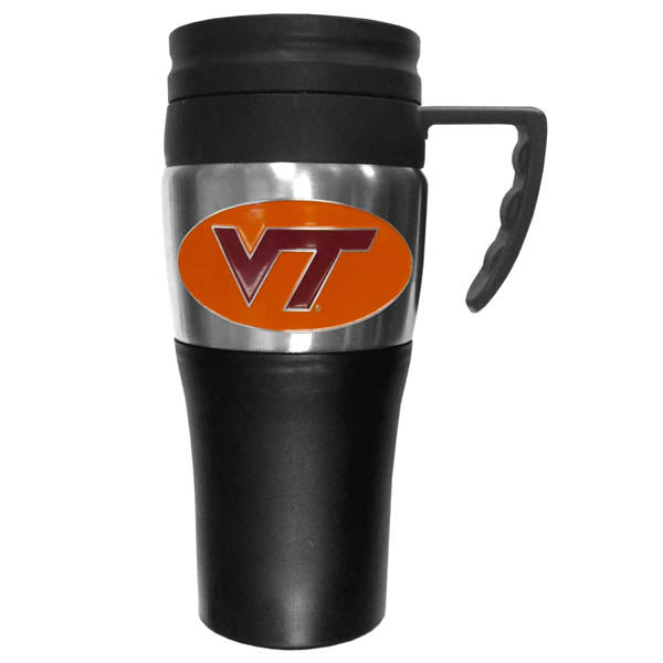 Virginia Tech Hokies Travel Mug - w/Handle