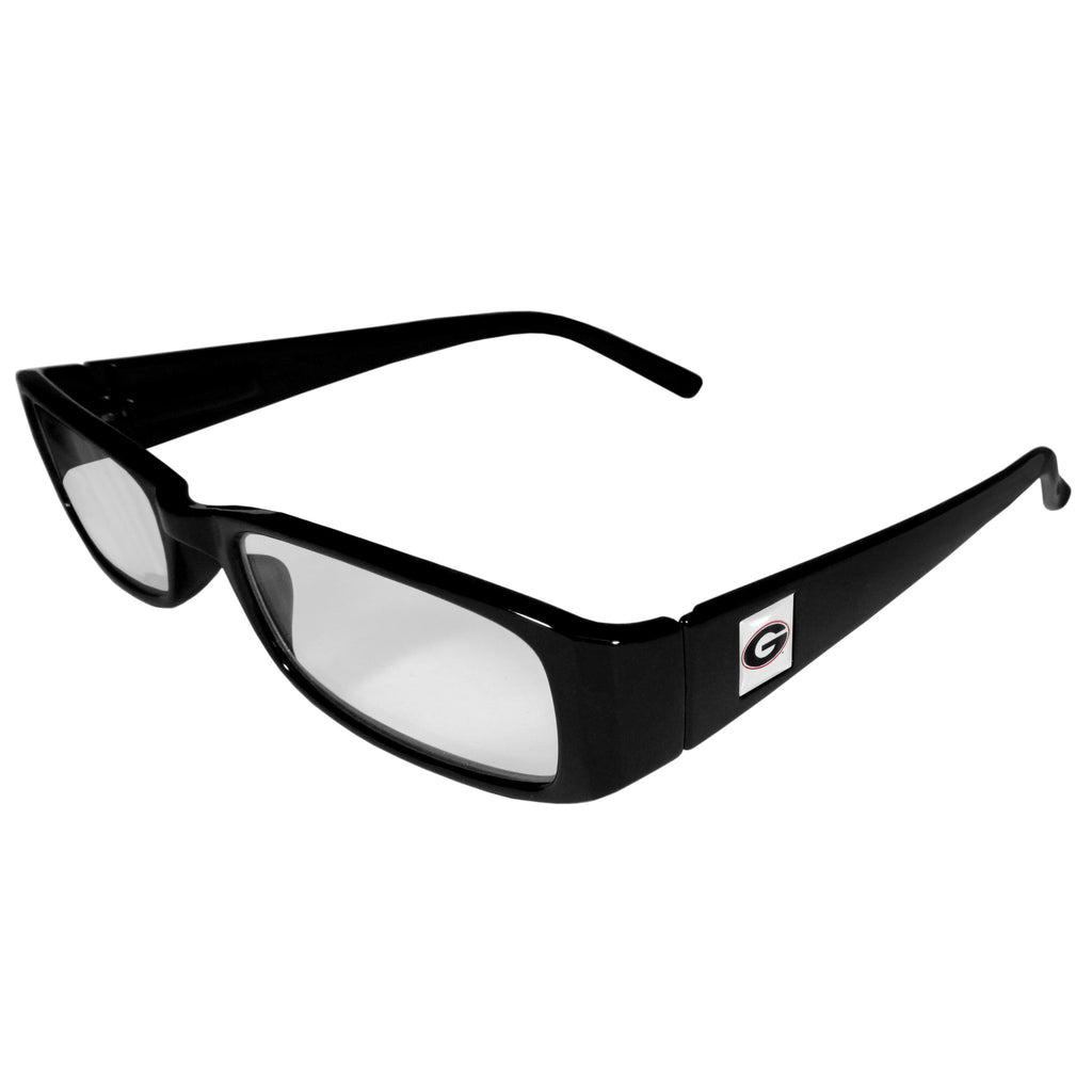 Georgia Bulldogs Black Reading Glasses - 2.50