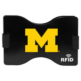 Michigan Wolverines RFID Blocking Wallet and Money Clip