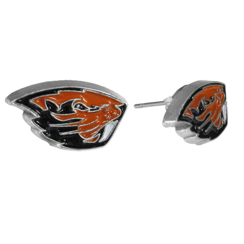 Oregon St. Beavers Stud Earrings